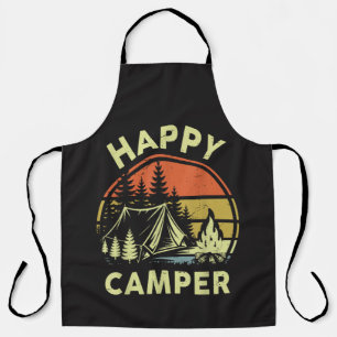 Ein glücklicher Camper Kleinkind Junge Lustiges Ca Schürze