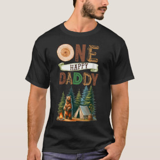 Ein glücklicher Camper zum ersten Geburtstag Campi T-Shirt