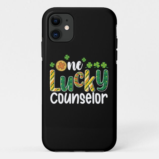 Ein glücklicher Counselor School St Patrick's Day Case-Mate iPhone Hülle (Rückseite)