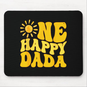 Ein glücklicher Dada von dem Geburtstag Erster Tri Mousepad