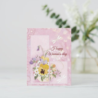 Ein glücklicher Frauentag Feiertagskarte