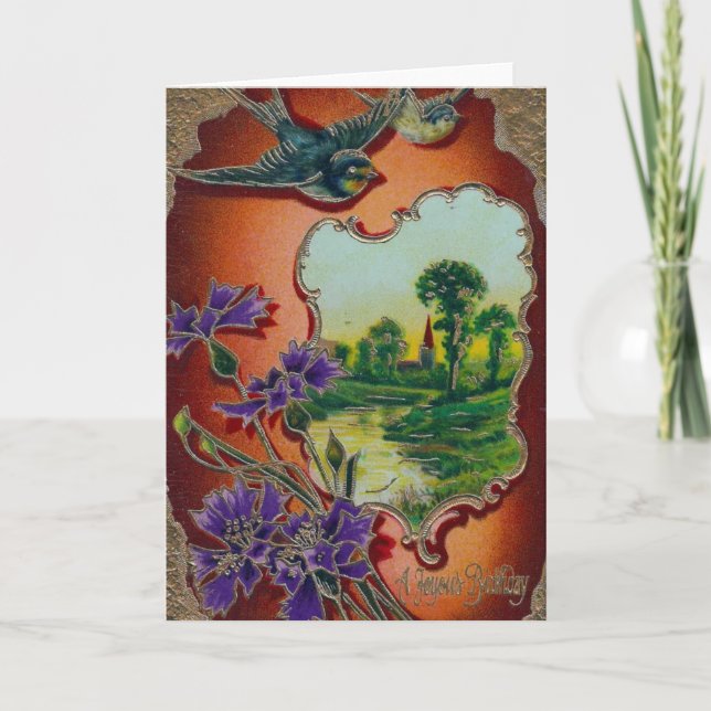 Ein glücklicher Geburtstag Karte (Vorderseite)