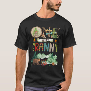 Ein glücklicher Granny Camper 1. Geburtstag Campin T-Shirt