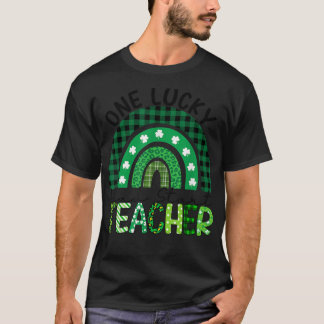 Ein glücklicher Head Start Lehrer Rainbow Patricks T-Shirt