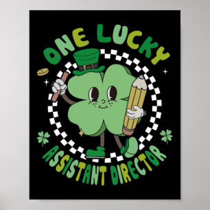 Ein glücklicher Instant-Regisseur St. Patricks Day Poster