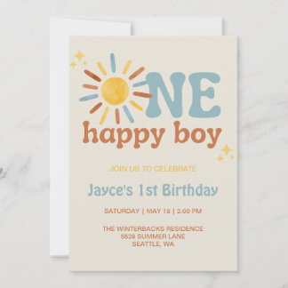 Ein glücklicher Junge, 1. Sonnenreise Einladung