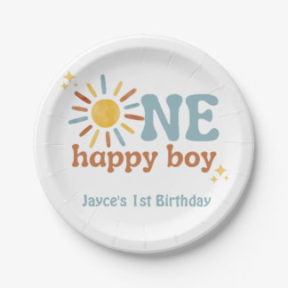 Ein glücklicher Junge, 1. Sonnenreise Pappteller