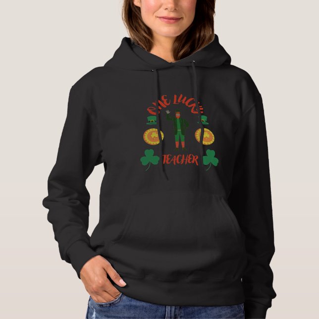 Ein glücklicher Lehrer irish st.patrick's day T -  Hoodie (Vorderseite)