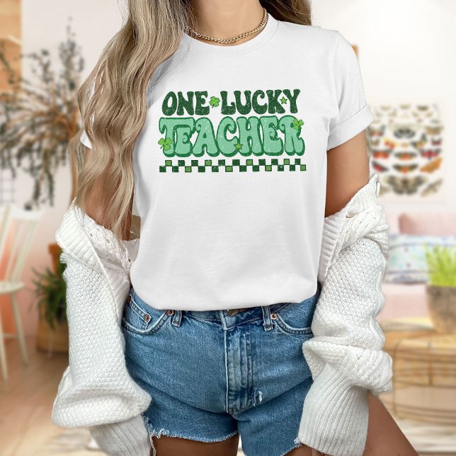 Ein glücklicher Lehrer St Patricks Day, St Pattys  T-Shirt (Von Creator hochgeladen)