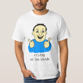 Ein glücklicher Mensch im Inneren T-Shirt