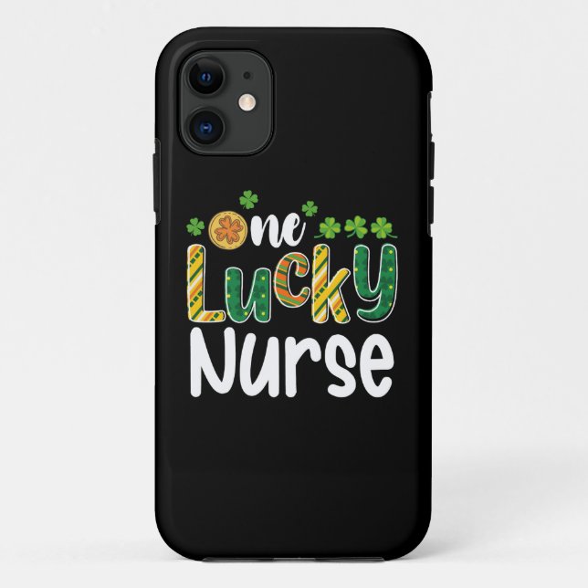 Ein glücklicher Nurse St Patrick's Day Case-Mate iPhone Hülle (Rückseite)