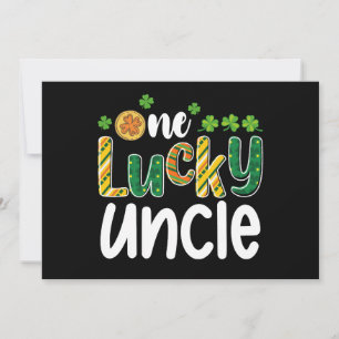 Ein glücklicher Onkel Matching Family St Patrick's Einladung