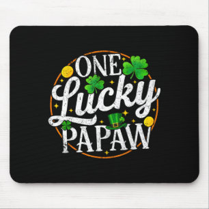 Ein glücklicher Opa St. Patricks Day Shamrock Männ Mousepad