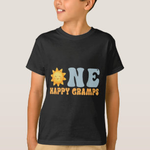 Ein glücklicher Opa zum Geburtstag erste Reise um T-Shirt