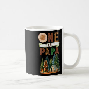 Ein glücklicher Papa Camper zum ersten Geburtstag Kaffeetasse