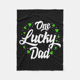 Ein Glücklicher Papa-Shirt St. Patricks Day Irisch Fleecedecke