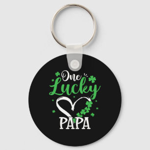 Ein glücklicher Papa St. Patricks Day Irisches Grü Schlüsselanhänger