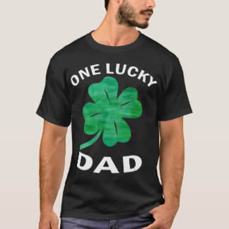 Ein glücklicher Papa Vintage St. Patrick Tag Gesch T-Shirt