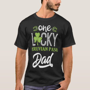 Ein glücklicher PERUANISCHER PASO Pferdevater Iris T-Shirt