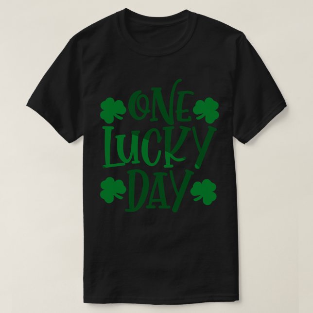 Ein glücklicher Tag T-Shirt (Design vorne)