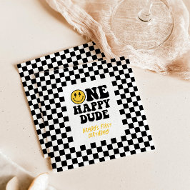 Ein glücklicher Typ 1. Geburtstag, Karussell Napki Serviette