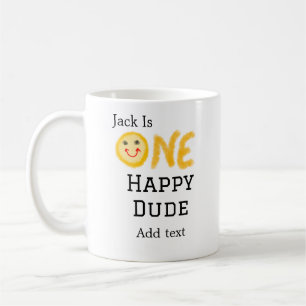 Ein glücklicher Typ 1 glücklicher Geburtstag Smile Kaffeetasse