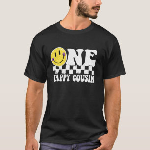 Ein glücklicher Typ Cousin 1. Geburtstag Familie p T-Shirt