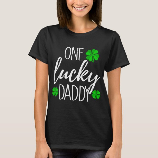 Ein glücklicher Vater zum St Patricks Day T-Shirt (Vorderseite)