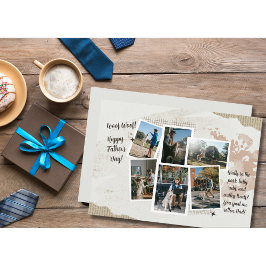 Ein glücklicher Vatertag, der dich lustig macht Feiertagskarte