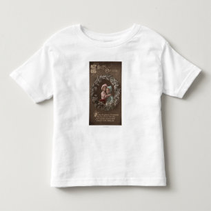 Ein glückliches ChristmasLittle Kinderumarmen Kleinkind T-shirt