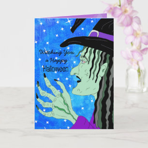 Ein glückliches Halloween Karte