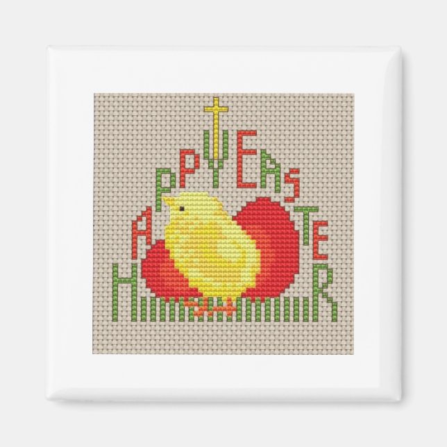 Ein glückliches Ostern! Magnet (Vorne)