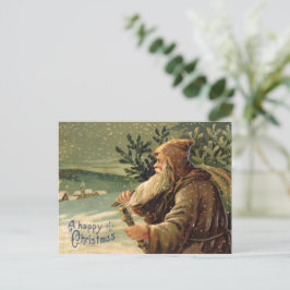 Ein glückliches Weihnachten Postkarte