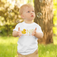 Ein Glücksenten-Shirt zum ersten Geburtstag