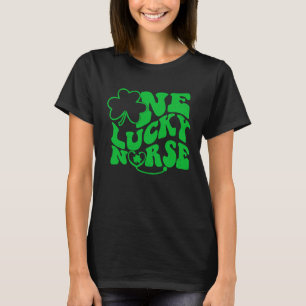 Ein Glückspilz-Krankenschwester RN ICU ER Stethosk T-Shirt