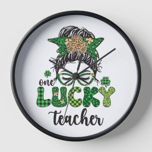 Ein Glückspilz-Lehrer - St. Patrick's Day  Uhr
