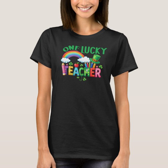 Ein Glückspilz-Lehrer T-Shirt (Vorderseite)