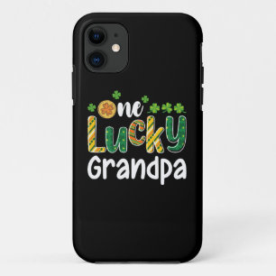 Ein Glückspilz Opa passende Familie St. Patrick's Case-Mate iPhone Hülle