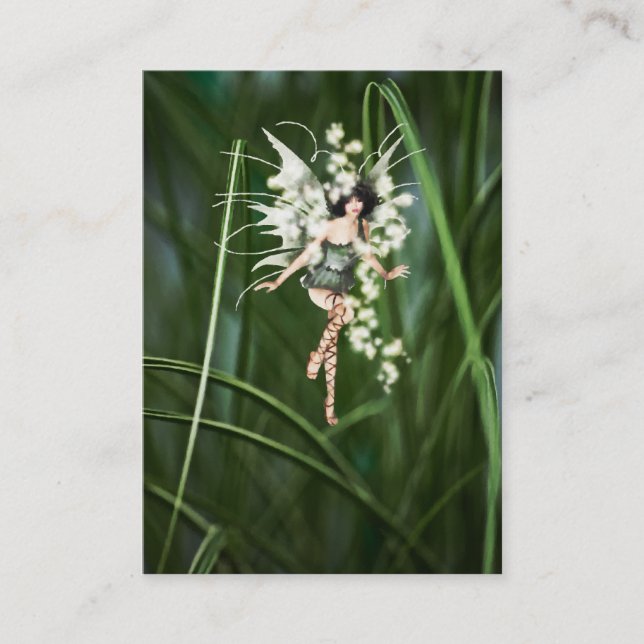 Ein Glühen im Garten Mini Print Visitenkarte (Vorderseite)