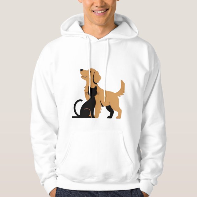 ein Golden Retriever Hund, T - Shirt (Vorderseite)