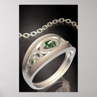 Ein goldener Ring Poster