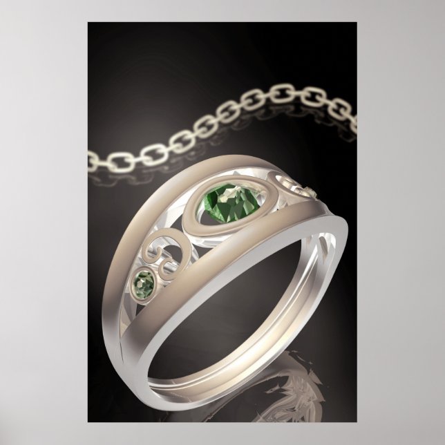 Ein goldener Ring Poster (Vorne)