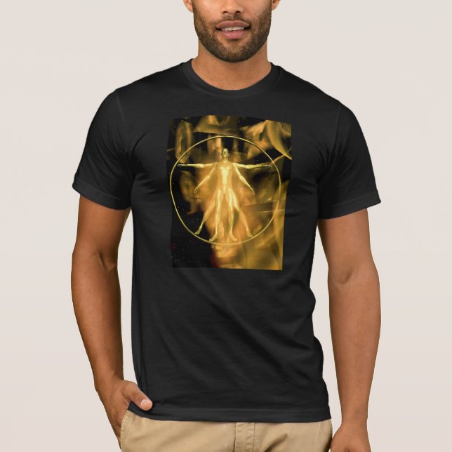 Ein goldener Vetruvianer T-Shirt (Vorderseite)
