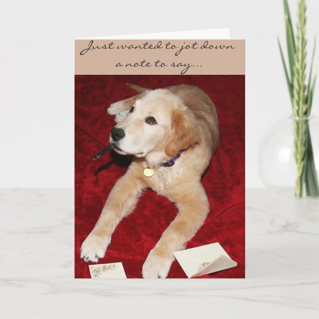 Ein goldenes Sprichwort, das einen Kommentar schre Karte (Vorderseite)