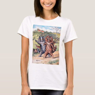 Ein Golfspiel, Louis Wain T-Shirt