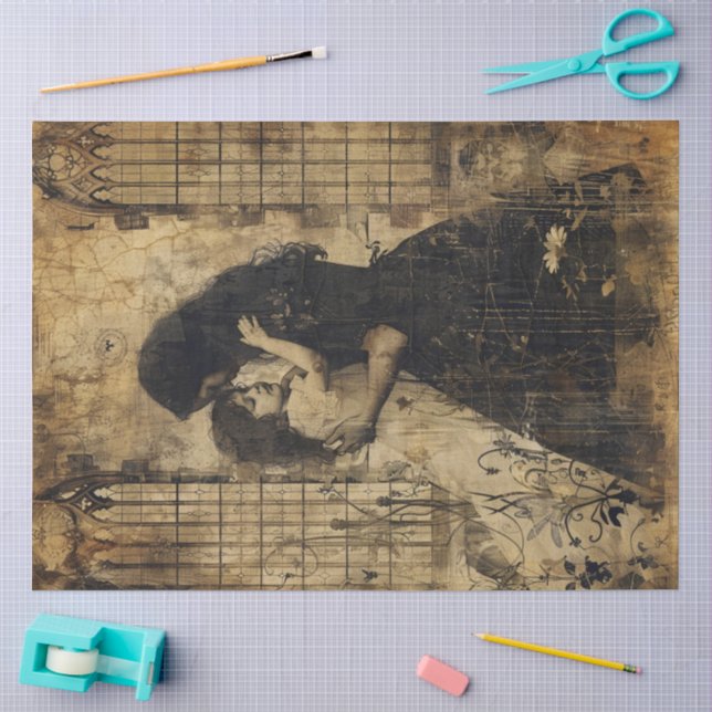 Ein Gothic-Mutter-Serien-Design #1 Seidenpapier (Basteln)