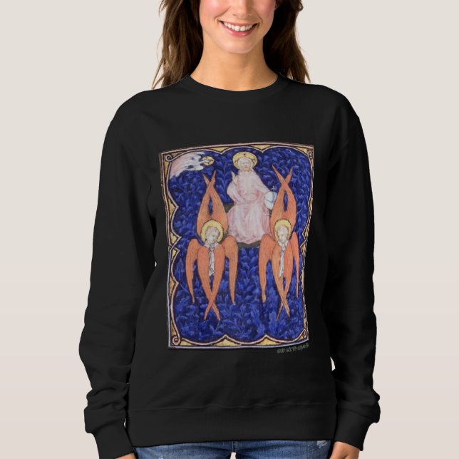 Ein Gott mit Seraphim Sweatshirt (Vorderseite)