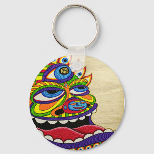 Ein Gott Schlüsselanhänger