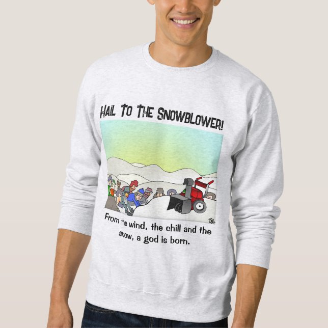 Ein Gott wird geboren Herren Sweatshirt (Vorderseite)