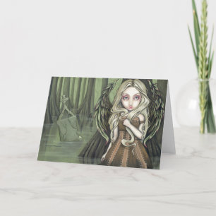 "Ein Grab im Sumpf" Grußkarte Karte